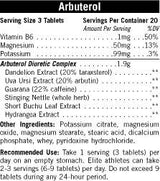 Capsules arbutérol 60