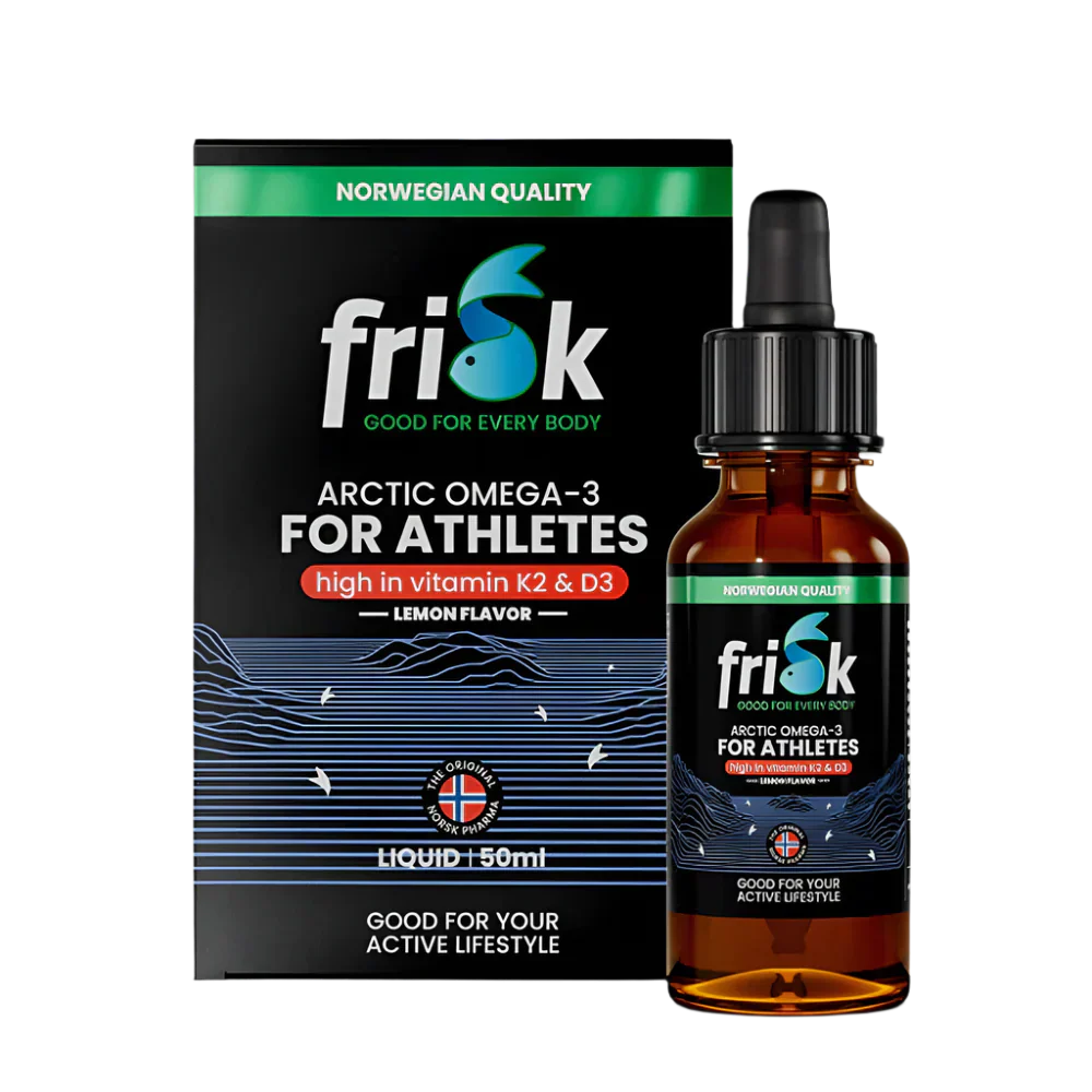 Arctic Sport - oméga-3 pour les athlètes - poisson sauvage de la saveur de Norvège/citron - 50 ml