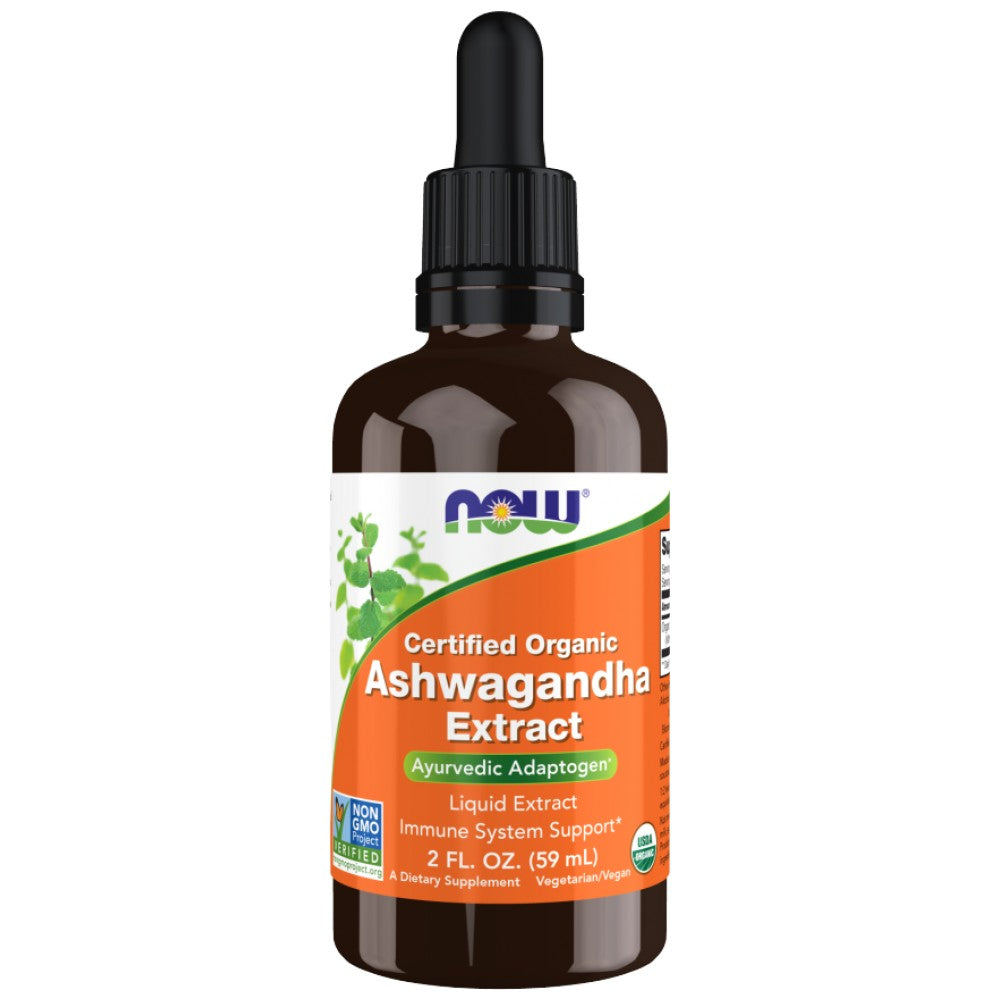 Ashwagandha Extrait Liquide | Certifié biologique - 59 ml
