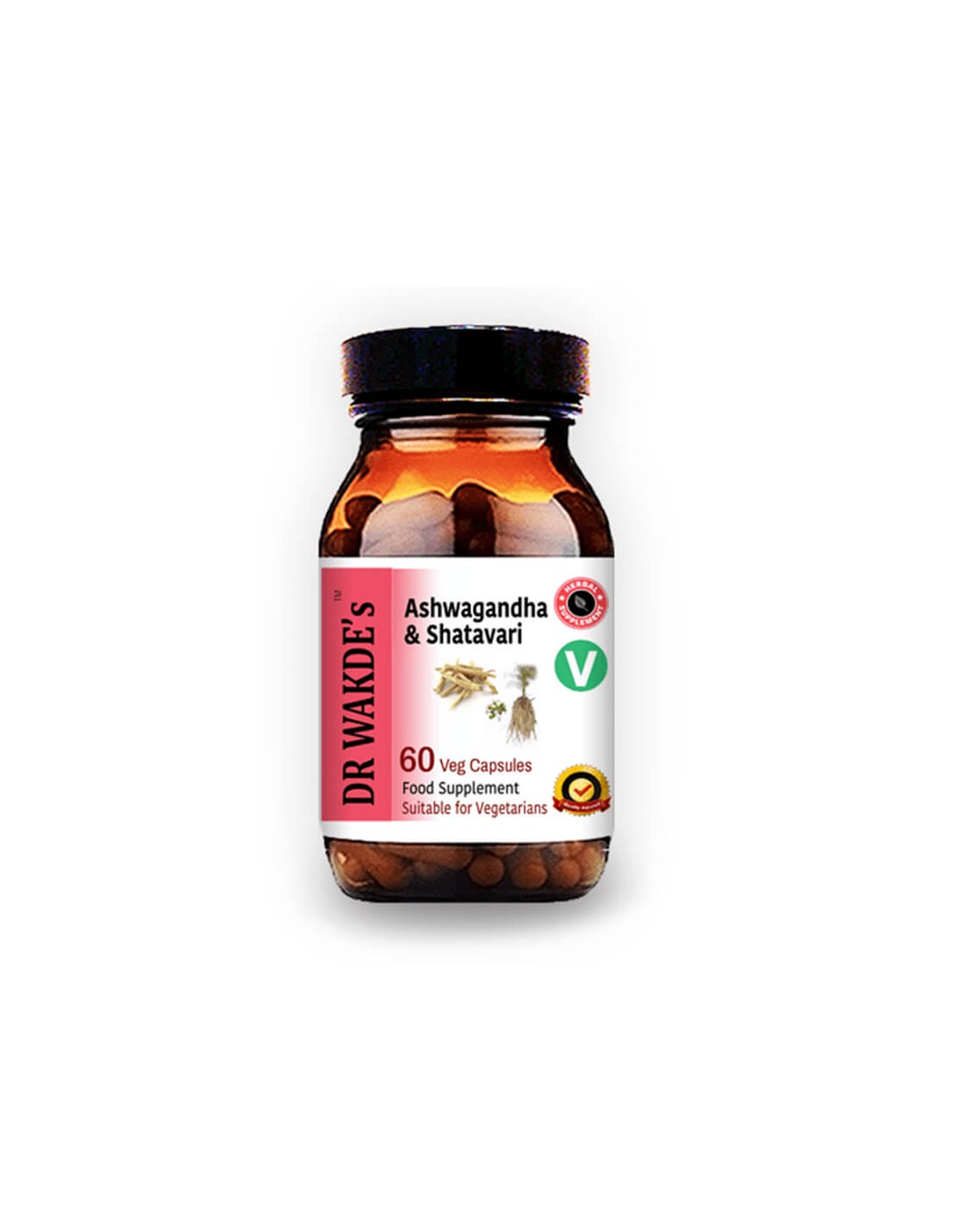 Ashwagandha et Shatavari - pour l'immunité, l'énergie et l'endurance, 60 capsules