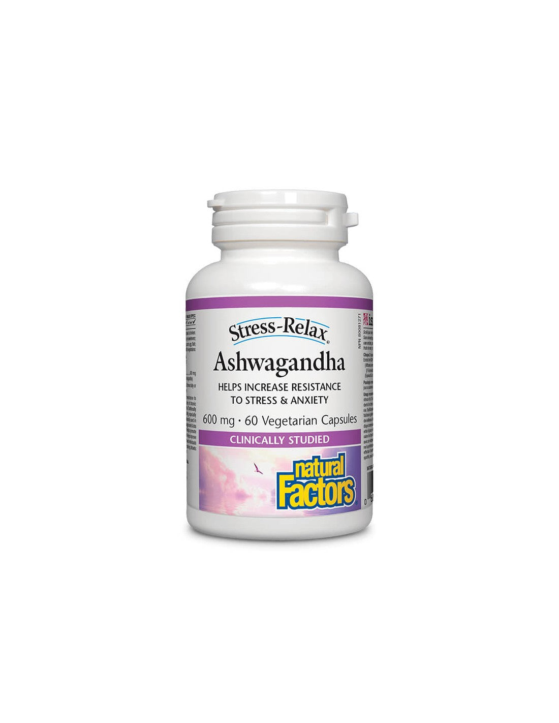 Ashwagandha Stress-Relax/Ashwagandha, 60 gélules <tc>Natural Factors</tc>