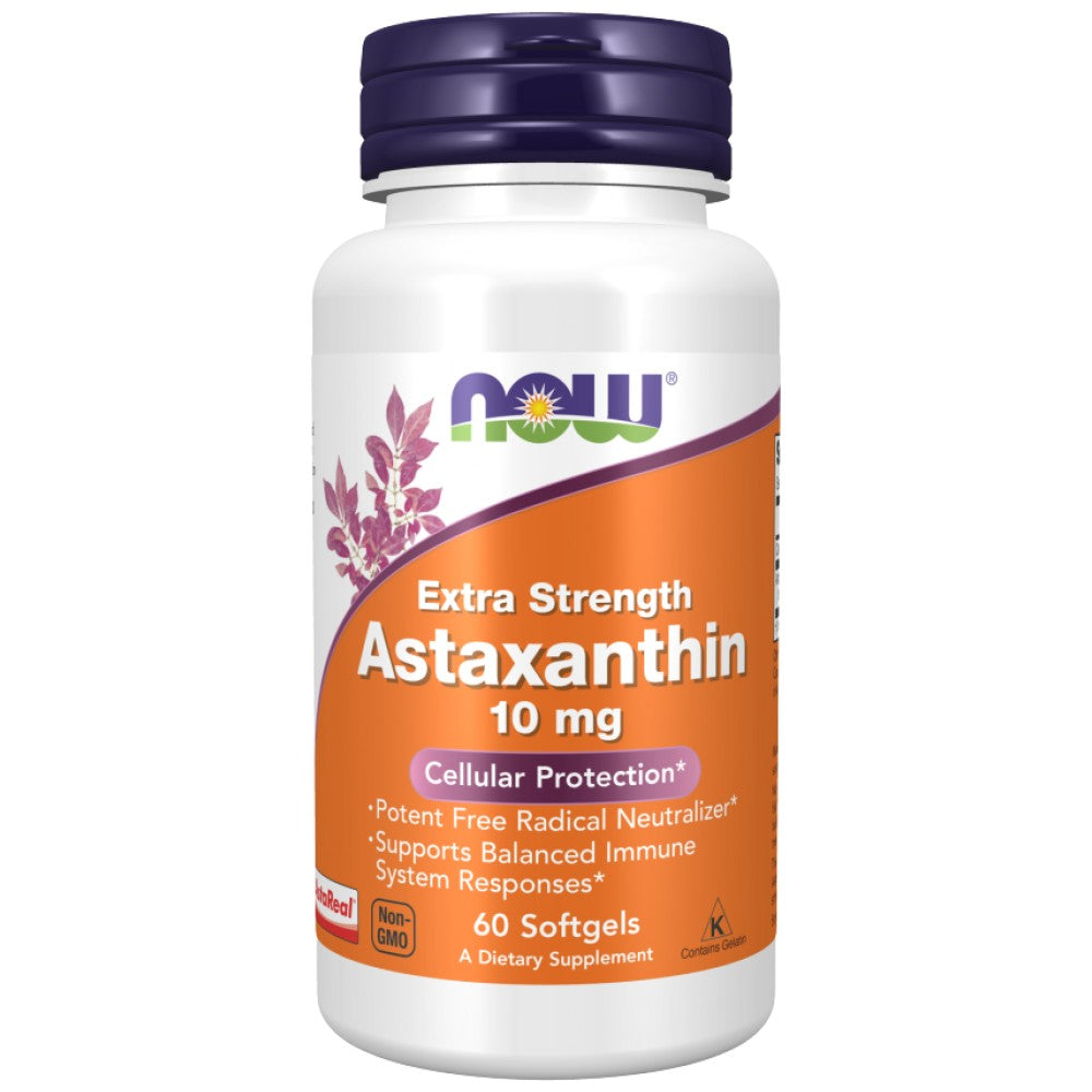 Astaxanthine 10 mg de résistance supplémentaire - 60 softgels