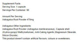 Astragalus 470 mg - 90 capsules