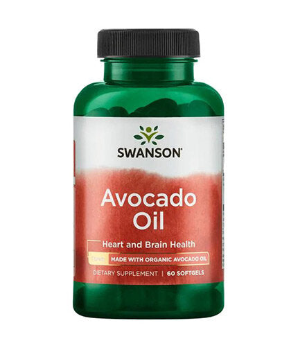 Huile d'avocat 1000 mg - 60 softgels