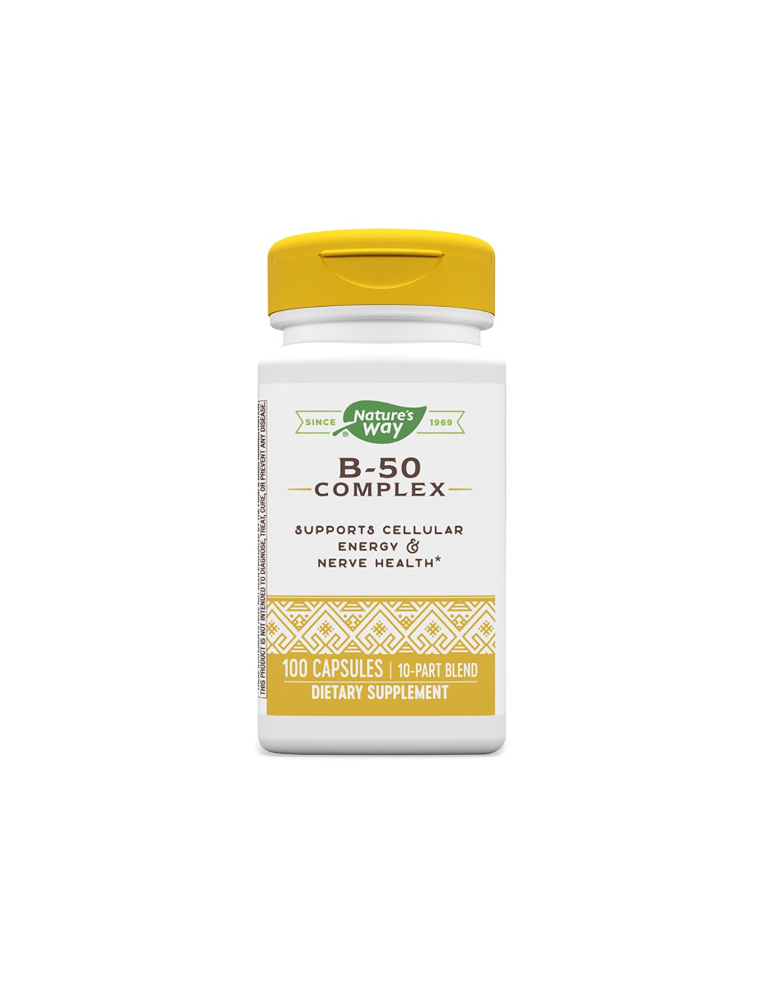 Complexe B-50 - complexe de vitamine B-50, 100 capsules Nature's Way