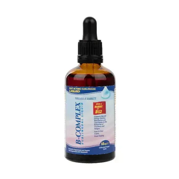 Complexe de vitamine B (B-complexe) 60 ml Holland & Barrett