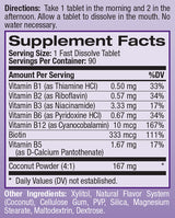 Tabs de support énergétique B-Complex/Dissolve/90.