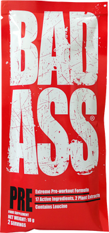 <tc>BAD ASS</tc> /Pré/Échantillon de formule pré-entraînement extrême - 18 grammes