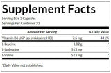 BCAA - 100 capsules