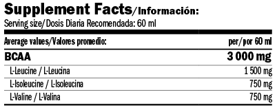 BCAA 3000 Shot/60ml