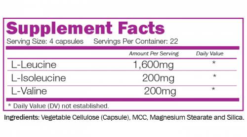 BCAA 8: 1: 1 - 90 capsules