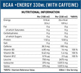 BCAA Amino-hydrate + énergie | Sucre sans sucre 330 ml