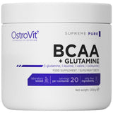 BCAA + poudre de glutamine - 200 grammes