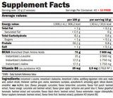 Jus micro-instantant BCAA 0,500 kg