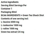 Choc BCAA + thé vert - 80 ml
