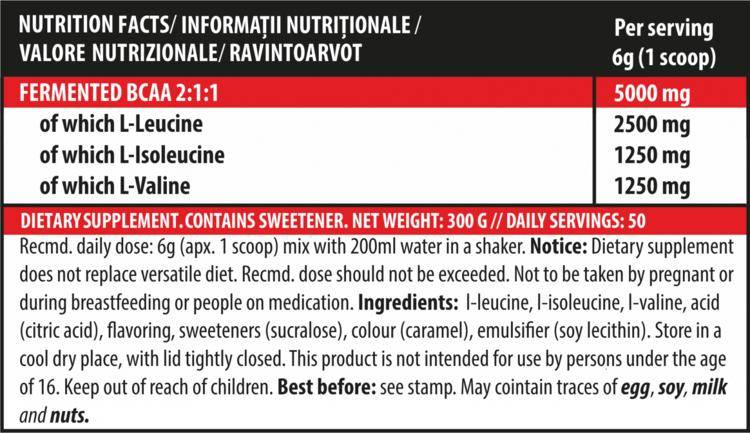 BCAA-XT 300 grammes