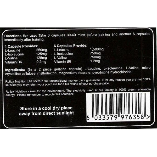 BCAA - 500 capsules