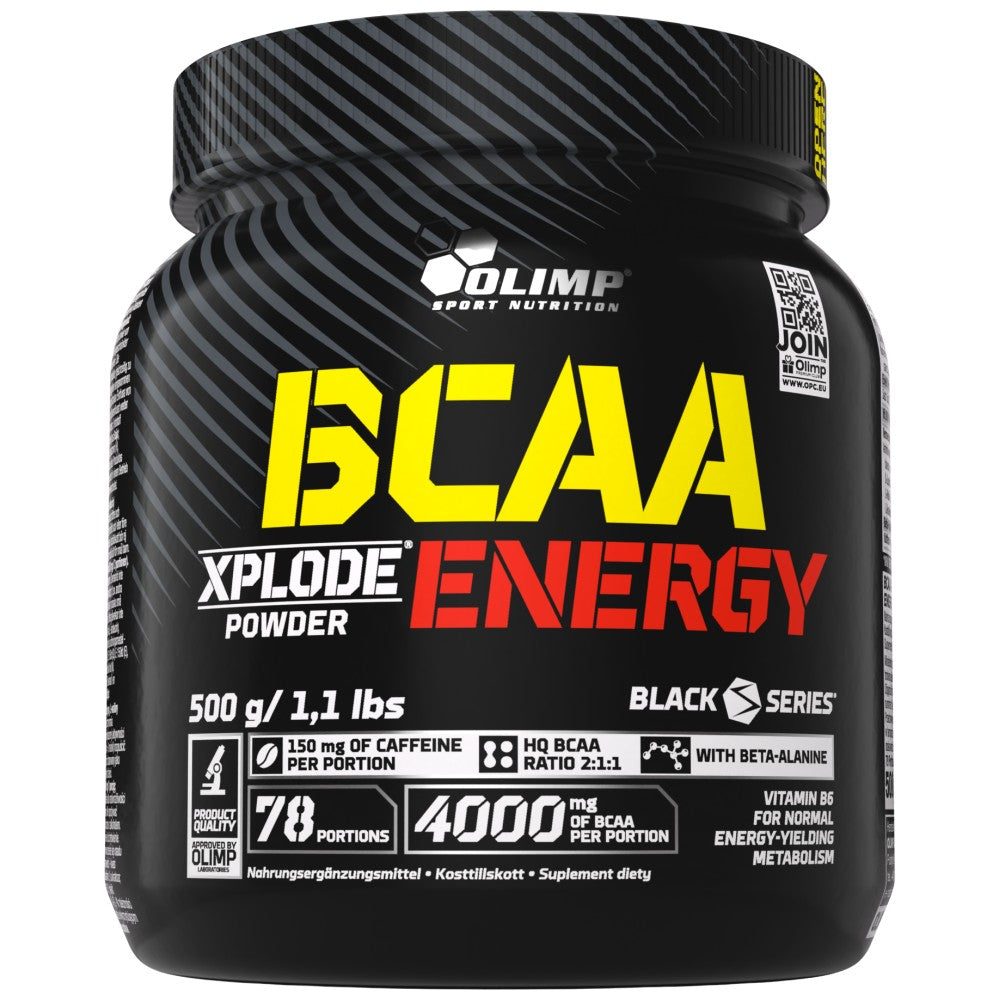BCAA Xplode Powder Energy - 500 grammes