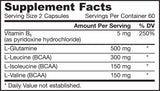 BCAA/Glutamine 120 capsules