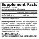 Meilleure acide lipoïque alpha 600 mg - 60 capsules