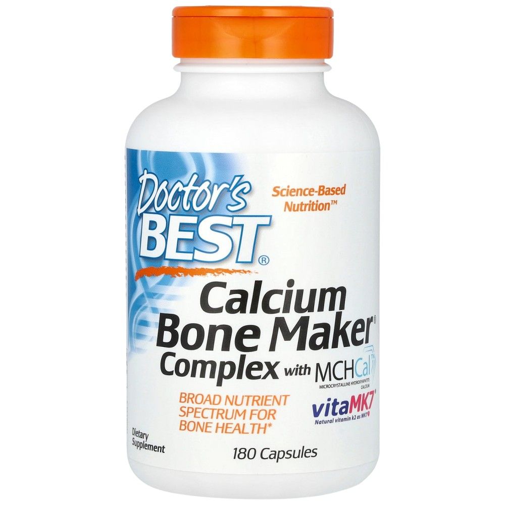 Meilleur complexe de fabricants d'os de calcium - 180 capsules