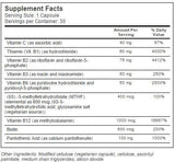 Meilleur complexe B entièrement actif | avec quatrefolic® - 30 capsules