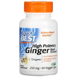 Meilleur extrait de racine de gingembre 250 mg | Puissance élevée - 60 capsules