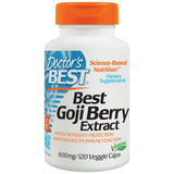Meilleur extrait de baies Goji 600 mg - 120 capsules