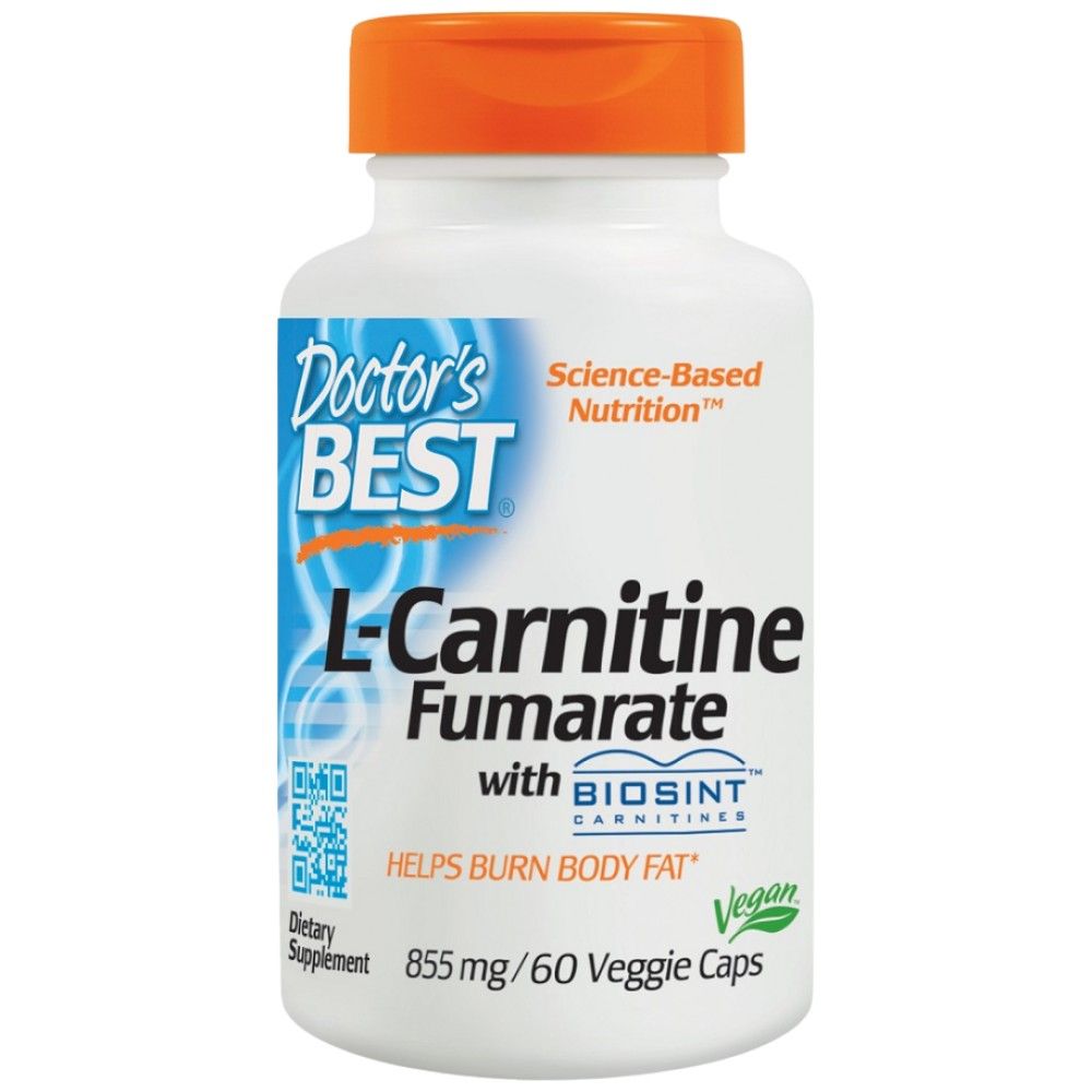 Meilleur fumarate de l-carnitine 855 mg - 60 capsules