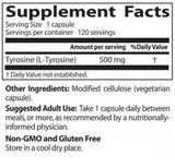 Meilleure L-Tyrosine 500 mg - 120 capsules