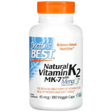 Meilleure vitamine naturelle K2 MK-7 45 MCG - 180 capsules