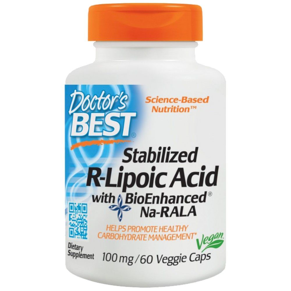 Meilleur acide R-lipoïque/Na-R-Ala stabilisé 100 mg - 60 capsules