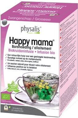 BIO HAPPY MAMA/Tisane pour mamans allaitantes Bio x 20 pcs. - <tc>Physalis</tc>
