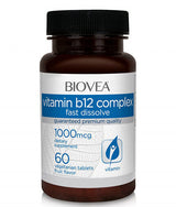 <tc>Biovea</tc> Complexe de vitamine B12 1000 mcg 60 comprimés