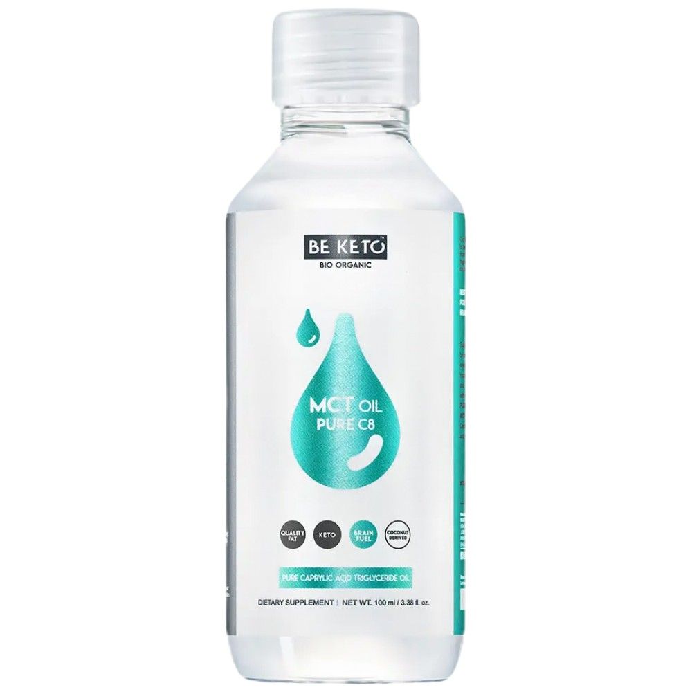 Huile MCT 100% liquide C8 - 100 ml