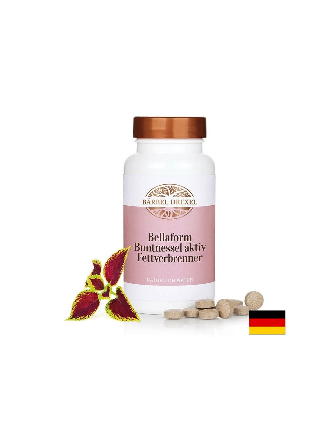 Bellaform Buntnessel aktiv Fettverbrenner, 120 comprimés <tc>Bärbel Drexel</tc>