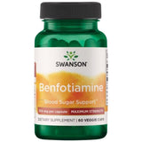 Benfotiamine 300 mg - Force maximale - 60 capsules