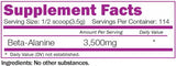 Bêta-alanine 3500 mg - 400 grammes