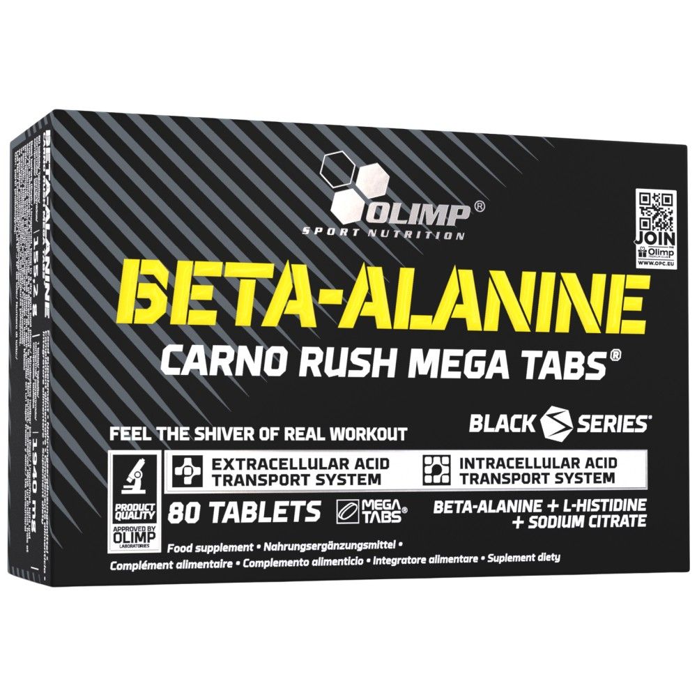 Beta-Alanine Carno Rush - 80 comprimés