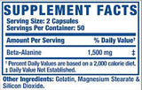 Beta-alanine XS - 100 capsules