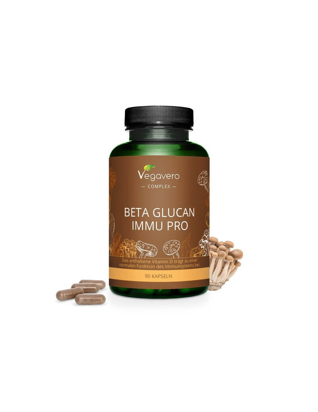 Bêta-glucane Immu Pro, 90 gélules, 100 % végétalien <tc>Vegavero</tc>