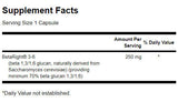 Betaright Beta Glucans 250 mg - 60 capsules