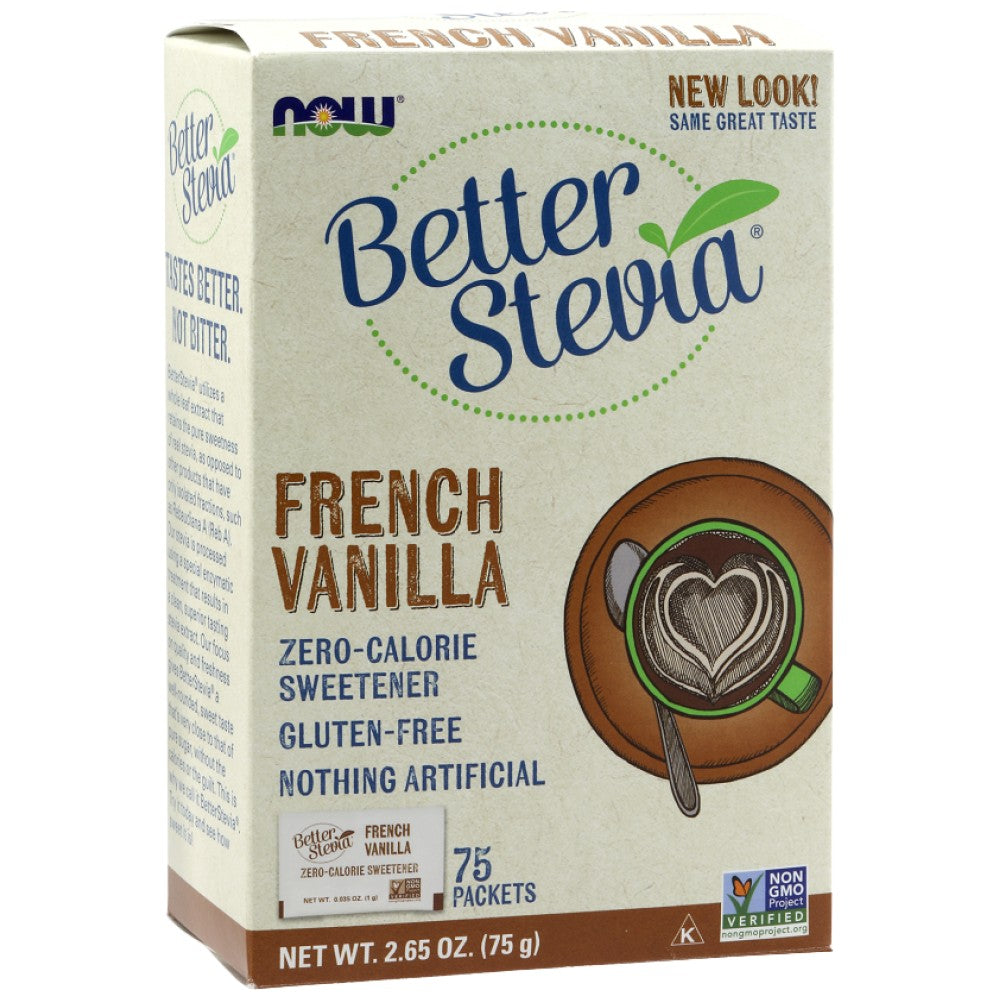 Meilleurs paquets Stevia® | Vanille française - 75 paquets