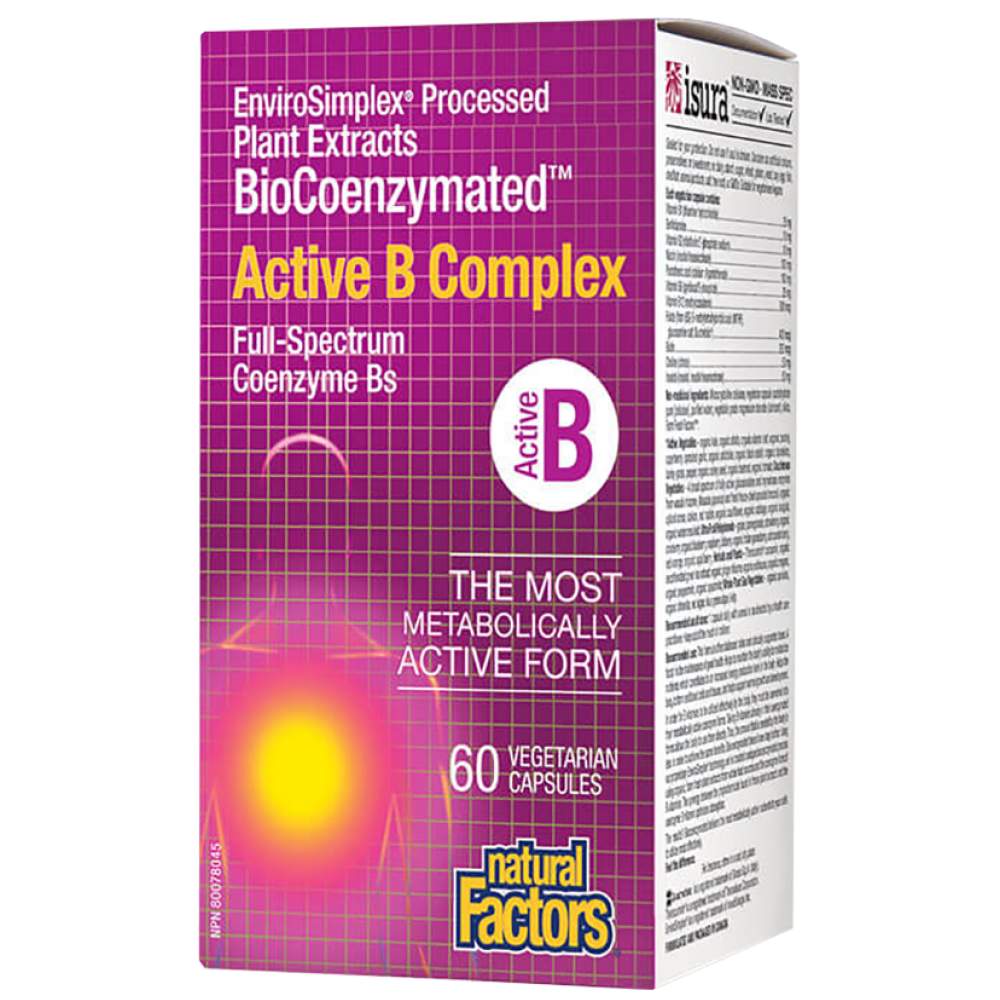 Biocoenzymated Active B-complexe - 60 capsules