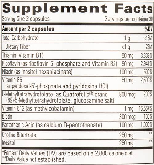Biocoenzymated Active B-complexe - 60 capsules