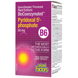 Biocoenzymated P-5-P/Pyridoxal 5-phosphate B6 50 mg - 30 capsules