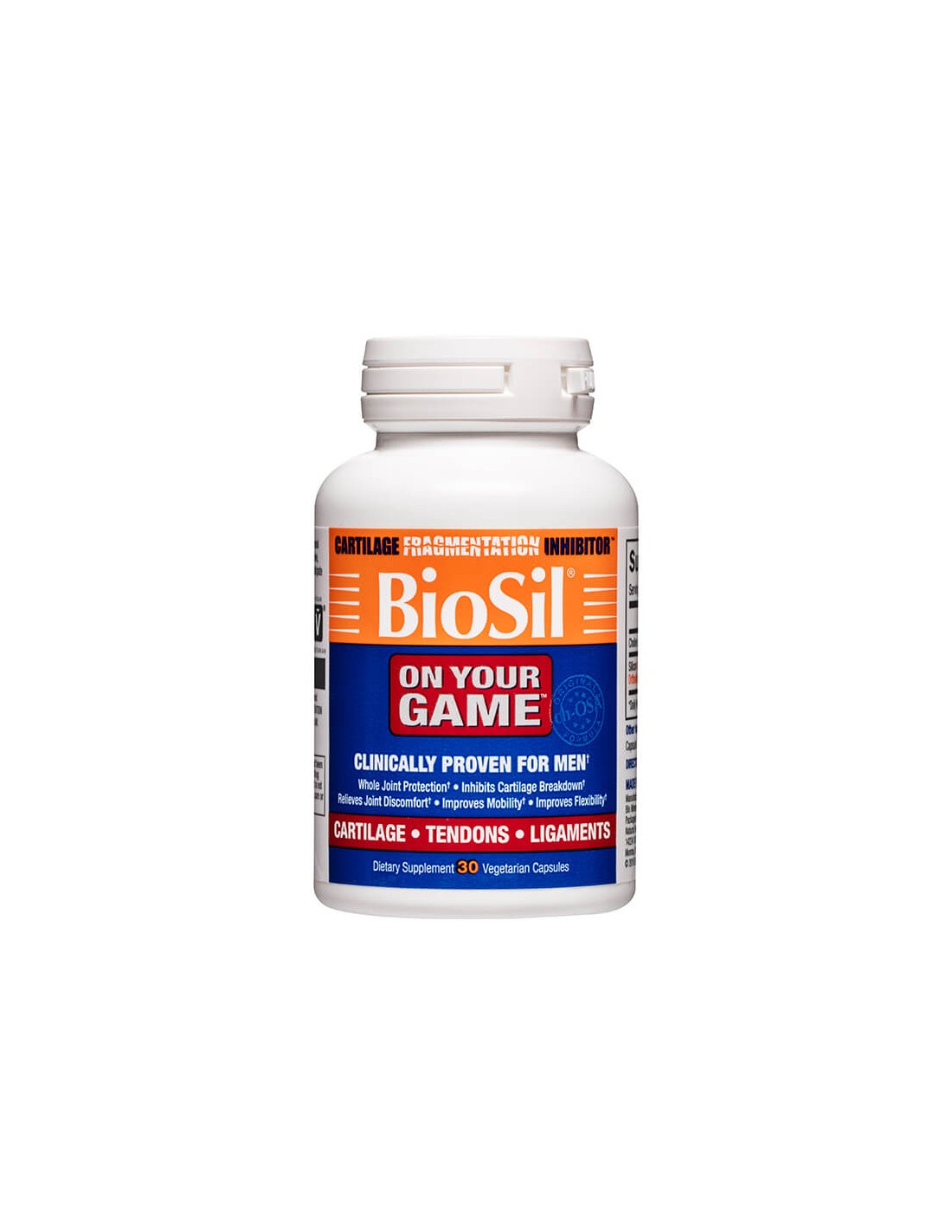 BioSil On Your Game, 30 capsules <tc>Natural Factors</tc>