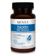 Biotine 10 000 onglets de dissolution rapide/60
