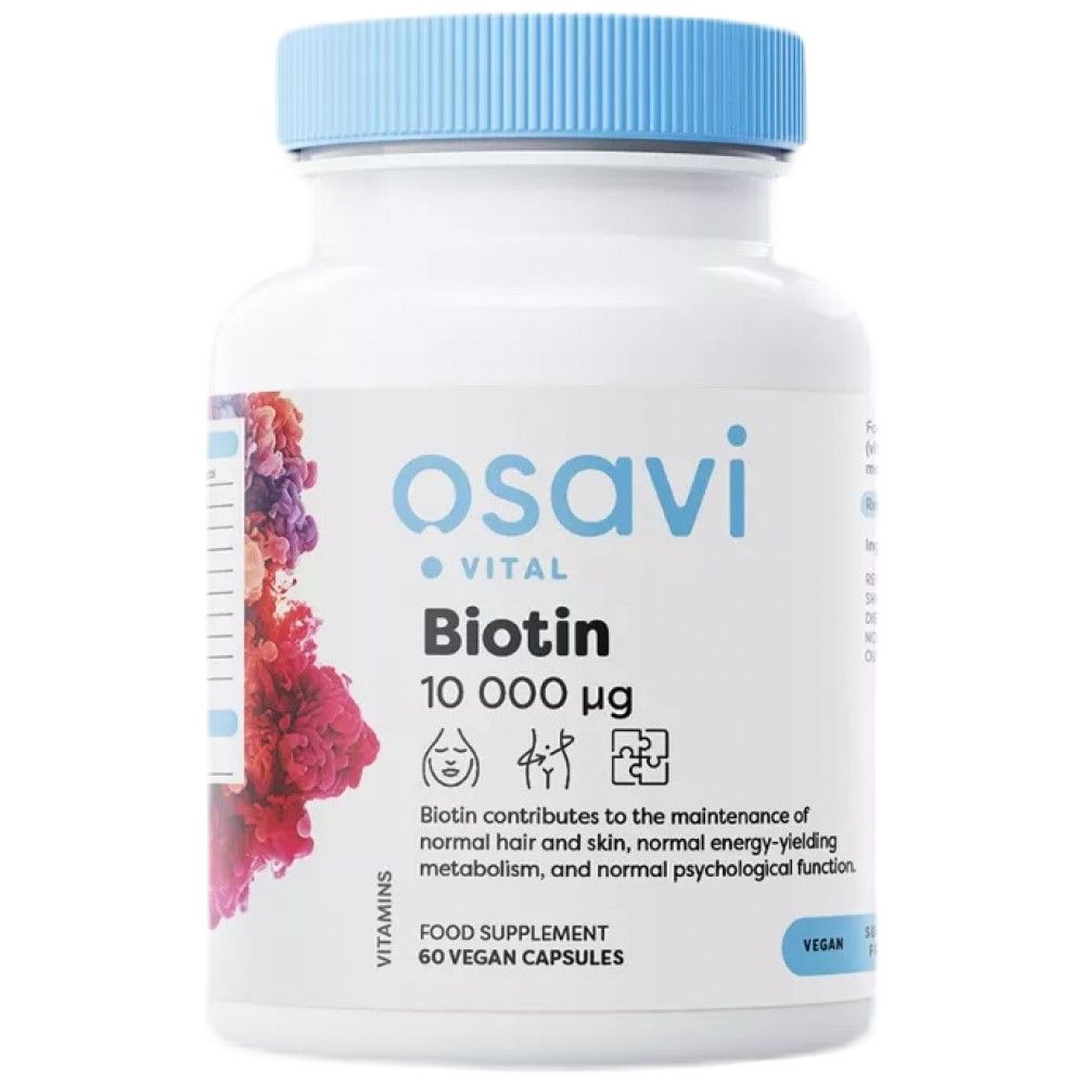 Biotine 10 000 MCG - 60 capsules