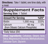 Biotine 1000 mcg./100 onglets.
